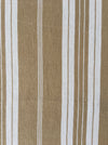 Brown striped ticking. France c.1900 - 4.3 meters