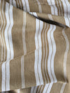 Brown striped ticking. France c.1900 - 4.3 meters