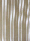 Greenish beige striped ticking. France c.1900 - 4.4 meters
