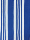 Striped ticking “sailor style” in blue and white. Spain c.1940 - 108×60 cm