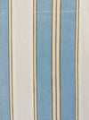 Light blue and gray striped ticking. Herringbone. Spain c.1950 - Lot of 2 pieces