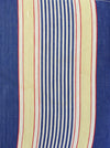 Blue, white and beige striped ticking. Spain c.1950 - Lot of 2 pieces