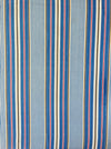 Ticking in narrow blue, white and red stripes. Spain c.1950 - Lot of 2 pieces