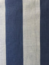 Ticking in blue and gray wide stripes. Spain. Very rare. Early 1900s - 107 cm × 4 meters