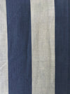 Ticking in blue and gray wide stripes. Spain. Very rare. Early 1900s - 107 cm × 4 meters