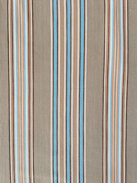 Neutral Stripes Antique European Ticking Fabric Recovered Panels REC-RA-BEIGE-006C - Ticking Depot