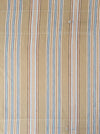 Beige and light blue striped ticking. Spain c.1950 - 142×184 cm