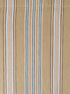 Beige and light blue striped ticking. Spain c.1950 - 142×184 cm