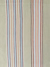 Beige and light blue striped ticking. Spain c.1950 - Lot of 2 pieces