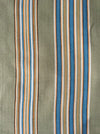 Beige and light blue striped ticking. Spain c.1950 - Lot of 3 pieces