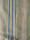 Beige and light blue striped ticking. Spain c.1950 - Lot of 3 pieces