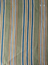 Beige and light blue striped ticking. Spain c.1950 - Lot of 3 pieces