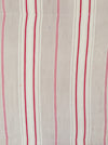 Red and beige striped ticking. Spain c.1900