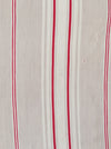 Red and beige striped ticking. Spain c.1900