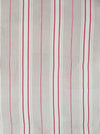 Red and beige striped ticking. Spain c.1900