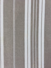 Grey and white striped ticking. Spain c.1900 - Lot of 4 pieces
