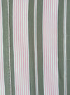 Pink and gray striped ticking. Spain c.1900 - Lot of 2 pieces