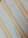 Light blue and beige striped ticking. Spain c.1900