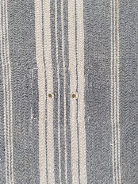 Neutral Stripes Antique European Ticking Fabric Recovered Panels REC-RA-BEIGE-029 - Ticking Depot