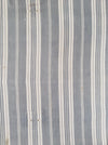 Gray and white striped ticking. Spain c.1900 - Lot of 2 pieces
