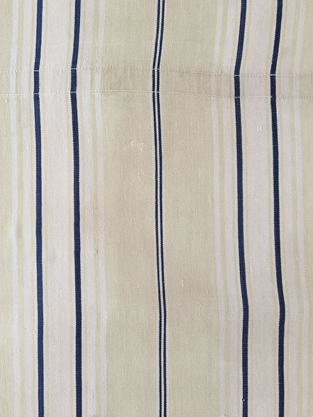 Neutral Stripes Antique European Ticking Fabric Recovered Panels REC-RA-BEIGE-031 - Ticking Depot