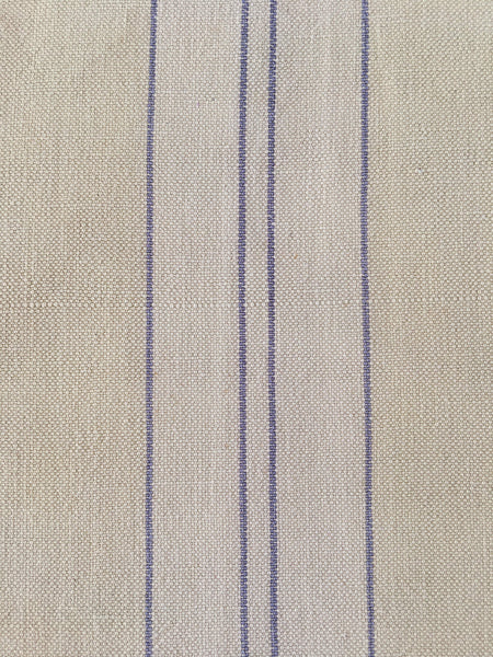 Neutral Stripes Antique European Ticking Fabric Recovered Panels REC-RA-BEIGE-032 - Ticking Depot