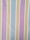 Lilac, blue and beige striped ticking. Spain c.1950 - Lot of 3 pieces