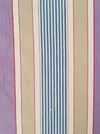 Lilac, blue and beige striped ticking. Spain c.1950 - Lot of 3 pieces