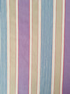 Lilac, blue and beige striped ticking. Spain c.1950 - Lot of 3 pieces