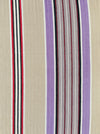 Lilac, blue and beige striped ticking. Spain c.1950 - Lot of 2 pieces