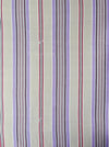 Lilac, blue and beige striped ticking. Spain c.1950 - Lot of 2 pieces