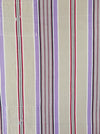 Lilac, blue and beige striped ticking. Spain c.1950 - Lot of 2 pieces