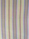 Lilac, blue and beige striped ticking. Spain c.1950 - Lot of 2 pieces