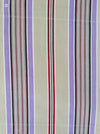 Lilac, blue and beige striped ticking. Spain c.1950 - Lot of 2 pieces