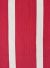 Ticking in white and red stripes. Spain c.1950 - Lot of 3 pieces