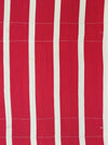 Ticking in white and red stripes. Spain c.1950 - Lot of 3 pieces