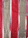 Ticking in beige and red stripes. Spain c.1950 - Lot of 4 pieces