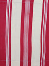Ticking in beige and red stripes. Spain c.1950 - Lot of 2 pieces