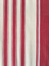Red striped ticking. Spain c.1900 - Lot of 3 pieces