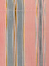 Ticking in orange pink and gray stripes. Spain c.1950 - Lot of 2 pieces