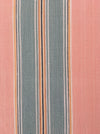 Ticking in orange pink and gray stripes. Spain c.1950 - Lot of 2 pieces