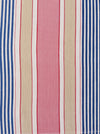 Ticking in pink, blue and beige stripes. Spain c.1950 - Lot of 2 pieces