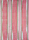 Ticking in pink and beige stripes and squares. Spain c.1950 - Lot of 3 pieces