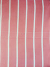 Ticking in pink and white stripes. Spain c.1950 - Lot of 2 pieces