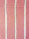 Ticking in pink and white stripes. Spain c.1950 - Lot of 2 pieces