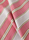 Ticking in pink and gray stripes. Spain c.1950 - Lot of 4 pieces