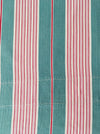 Ticking in green and pink stripes. Spain c.1940 - 81×41 cm