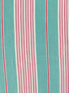 Ticking in green and pink stripes. Spain c.1940 - Lot of 4 pieces