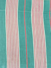 Ticking in green and pink stripes. Spain c.1940 - Lot of 2 pieces