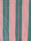 Ticking in green and pink stripes. Spain c.1940 - Lot of 2 pieces